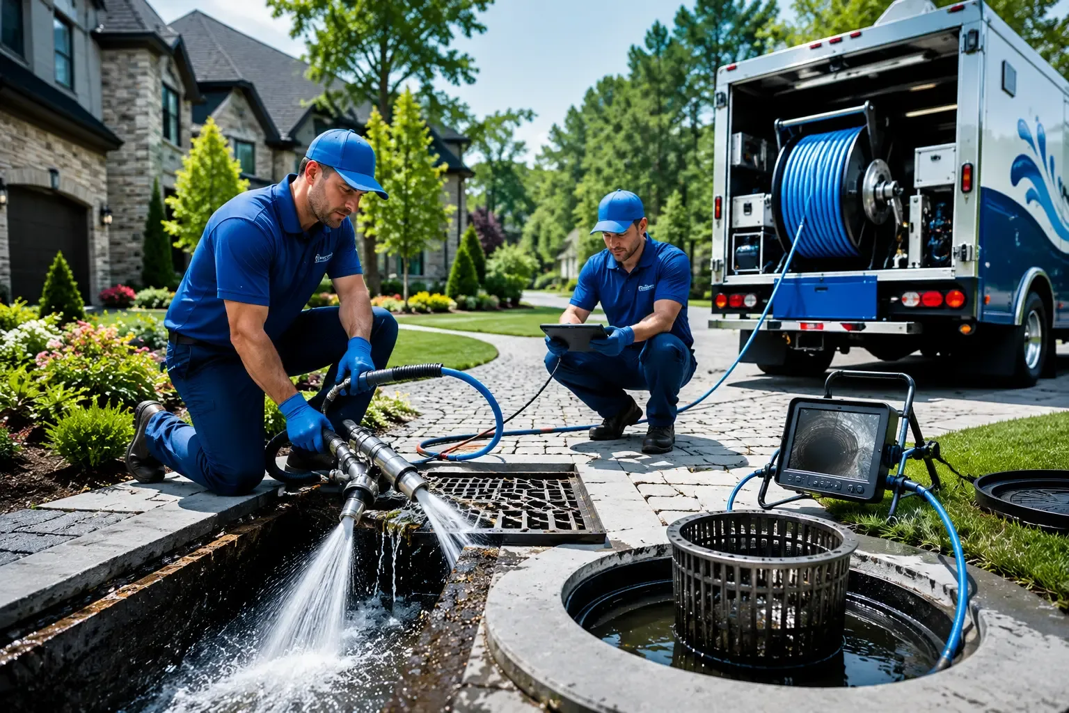 Local outdoor drain cleaning professionals in Purlear, NC