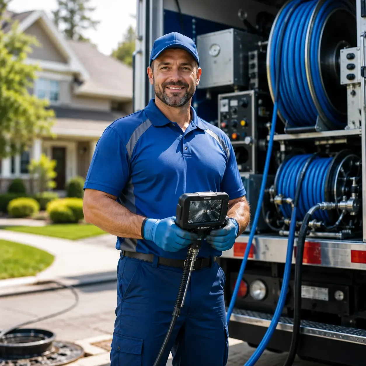Local outdoor drain cleaning specialists in Purlear, NC